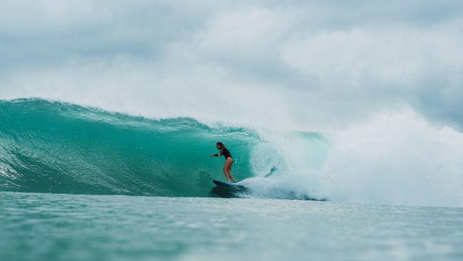 Stephanie Gilmore will embark on The Search as part of her Rip Curl deal, a quest for the best waves and surf spots around the world. Picture: Trent Mitchell