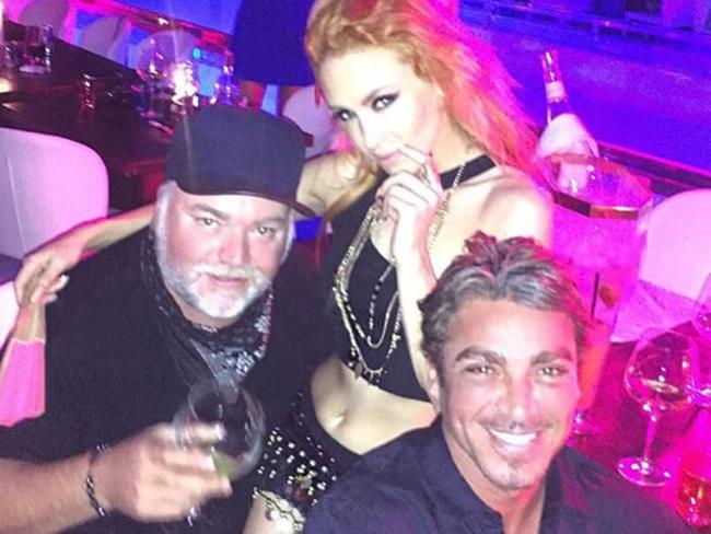 Imogen, Kyle and John Ibrahim.