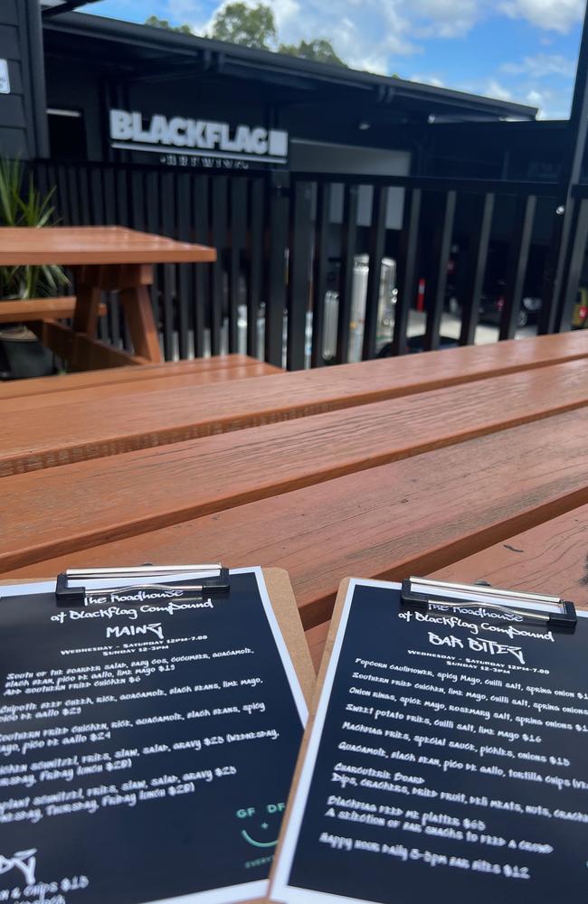 Jup Jup's new menu under its rebranded name, The Roadhouse. Photo: Supplied.