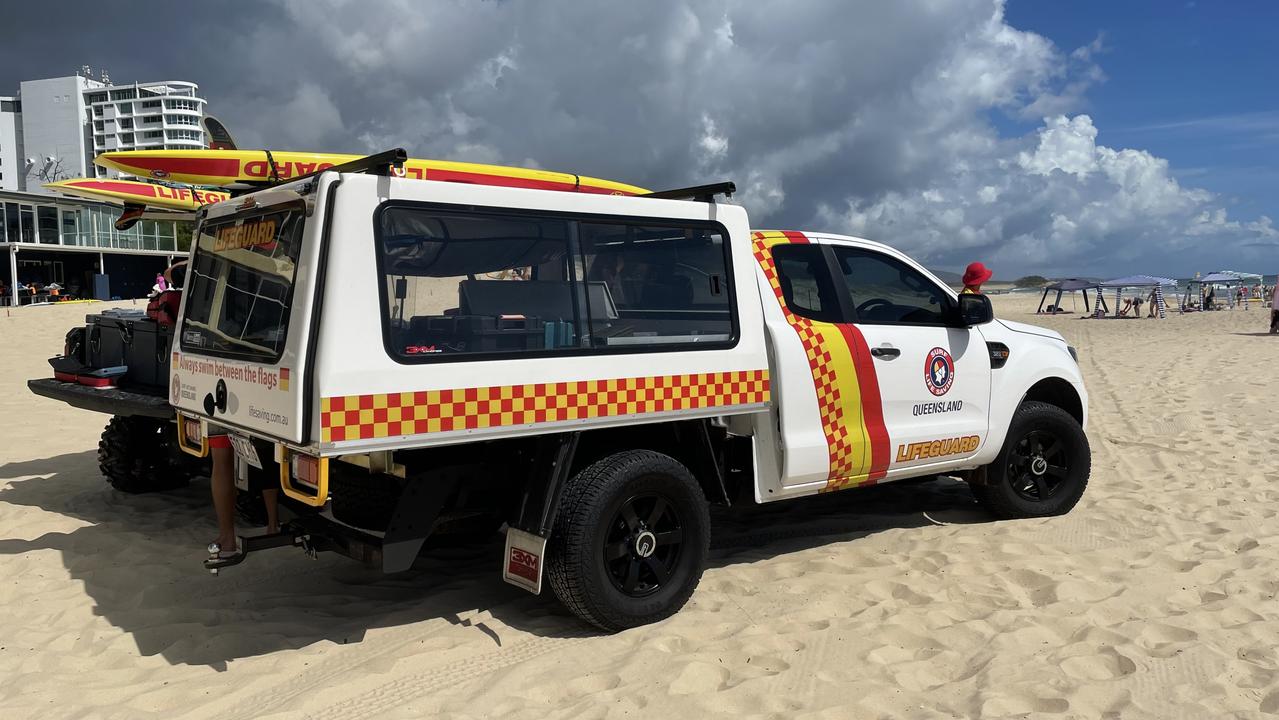 A man, 70, was taken to the Sunshine Coast University Hospital after he was found in the water “not breathing” and “unconscious”. Picture: Kristen Camp