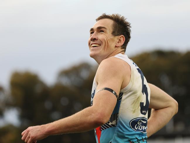 Jeremy Cameron finished with seven goals. Picture: James Elsby/AFL Photos via Getty Images