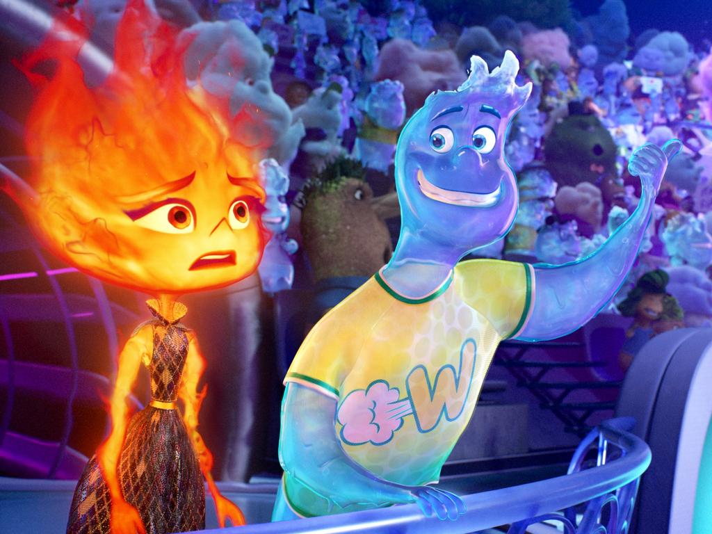 Elemental has bombed at the box office in its opening weekend. Picture: Disney/Pixar