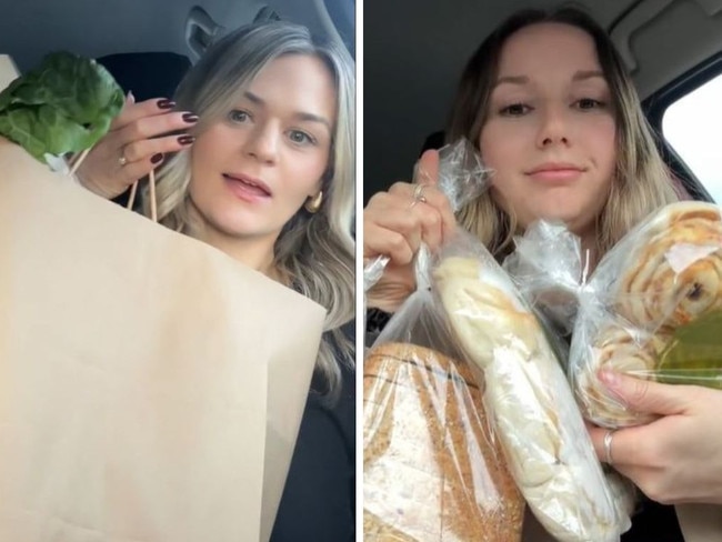 Aussies raving about $10 Too Good To Go ‘surprise bags’. Picture: TikTok