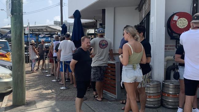 The burger joint has proved highly popular.