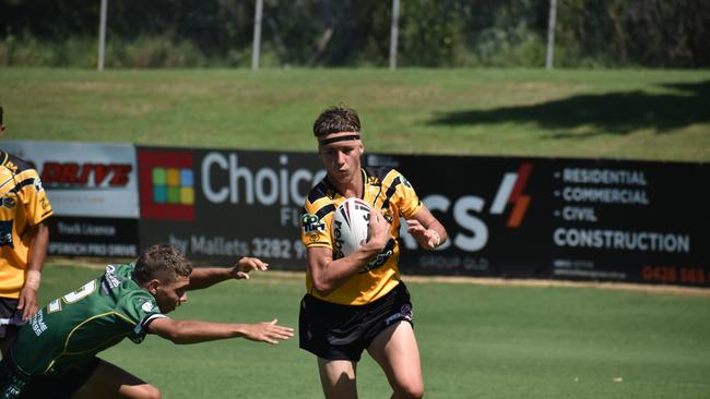 Cyril Connell Challenge game between the Ipswich Jets and Sunshine Coast Falcons. Saturday March 18, 2023. Picture, Nick Tucker.