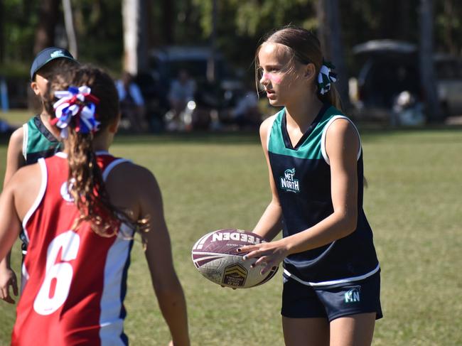 Queensland Representative School Sport state 10-12 years touch championships, Darling Downs versus Met North at Cyril Connell Fields, Rockhampton, on June 7, 2024.