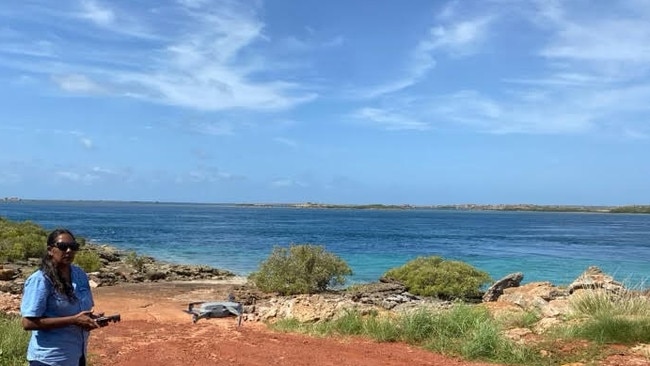 At the spectacular Dampier Peninsula. Picture: Bardi Jawi Niimidiman Aboriginal Corporation