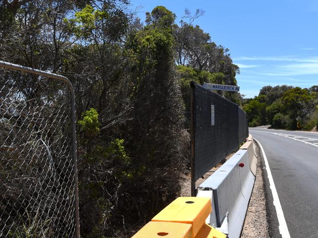 The fence was breached by Pillars visitors soon after it was put up. Picture: Penny Stephens