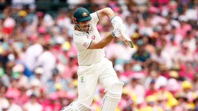 Mitchell Marsh is starting to put the foot down. Picture: Getty