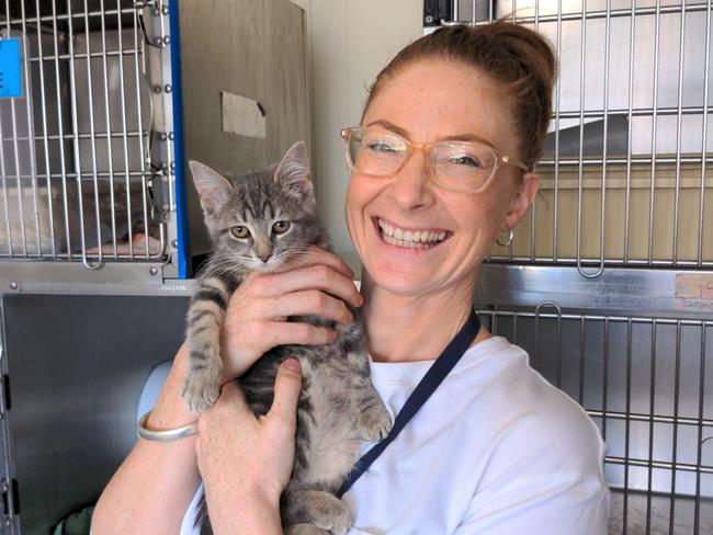 Ballarat Animal Shelter manager Clare Douglas-Haynes.