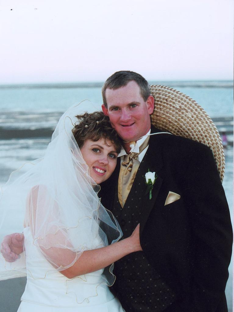 Stephen Ward and Kylie Ramke were married in Hervey Bay on May 4, 2003.