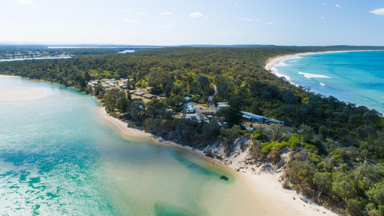 The infectious family travelled to Jervis Bay in NSW. Picture: Supplied by The Cove