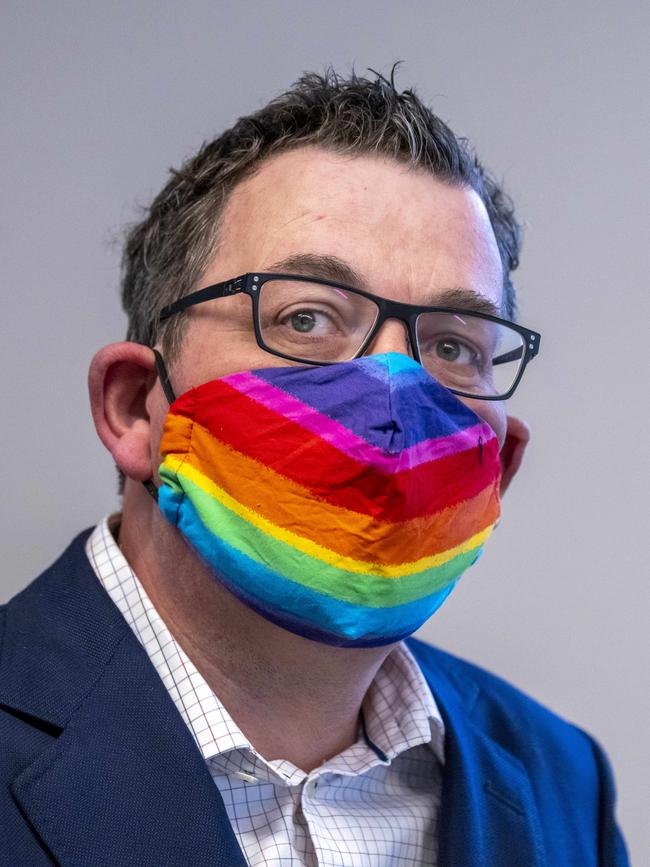 An insider said Dan’s views on LGBTQI issues are “buffed and polished”. Picture: David Geraghty