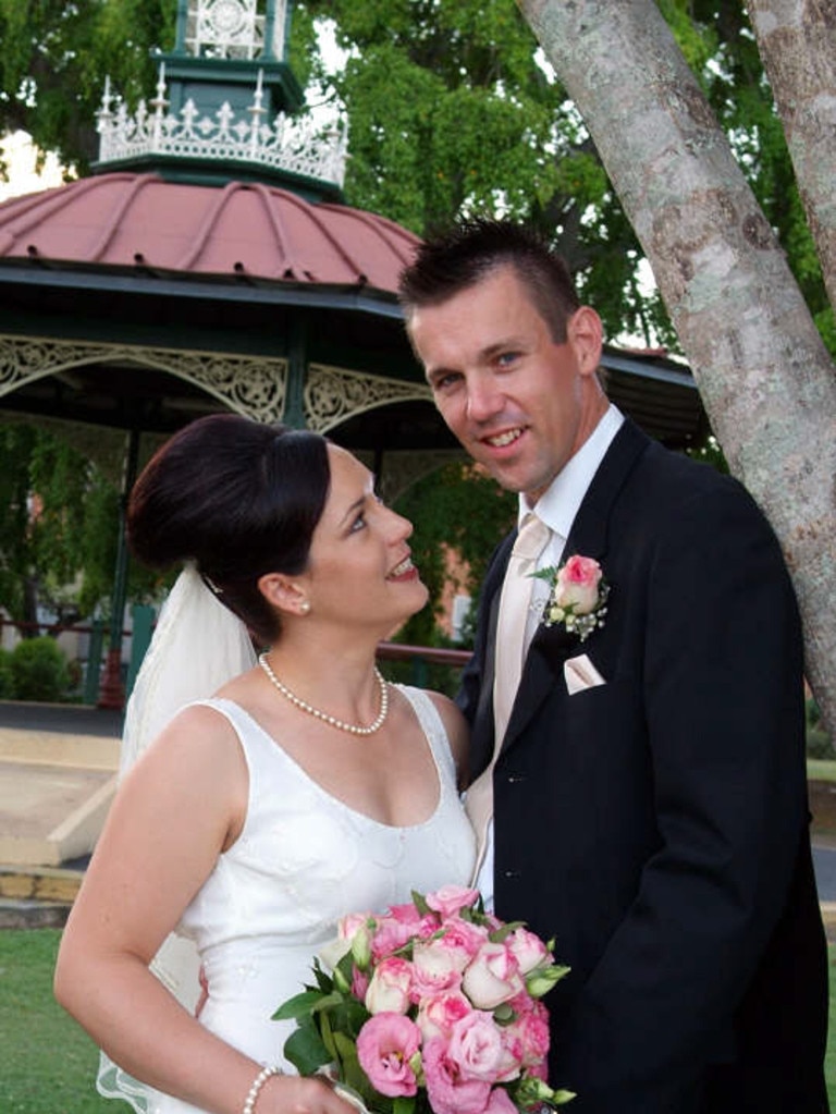 Lucille Edwards and Craig Acton were married in Maryborough on February 4, 2007.