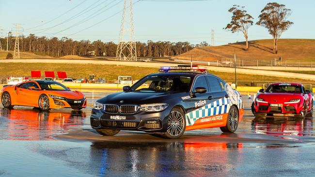 Beat the Blue combines police and car lovers. Photo: Chequered Flag Photography