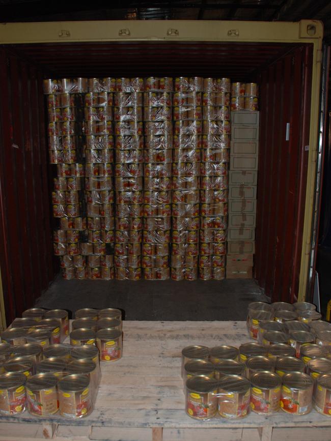 The enormous consignment of 15 million pills broke records.