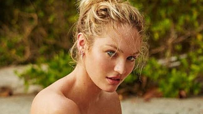 Candice Swanepoel Nude Photo On Beach Rocks Instagram The Advertiser