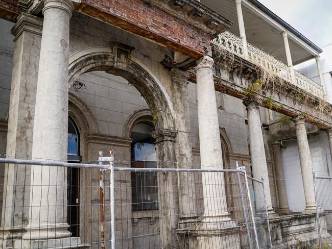 The heritage-listed building at 63 Victoria St is an eyesore in the Mackay CBD. Picture: Heidi Petith