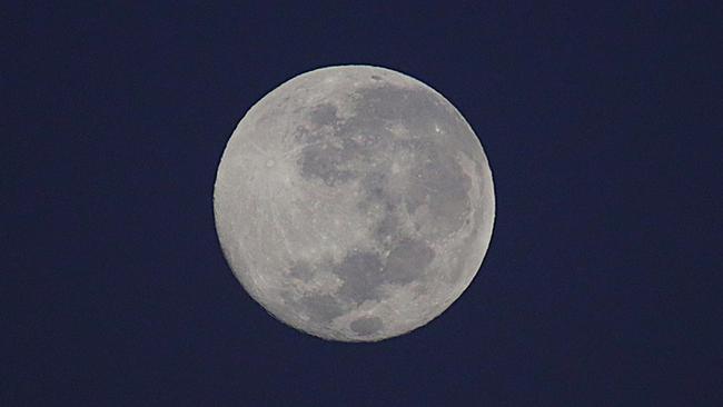 Frank Redward’s snap of the super moon over Coffs Harbour.