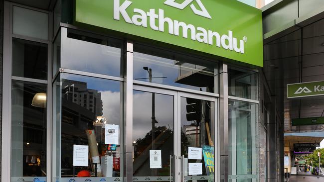 SYDNEY, AUSTRALIA - NewsWire Photos JUNE 29, 2021: Kathmandu Retail store has announced the closure of multiple stores due to the Corona Virus, Sydney Australia. Picture: NCA NewsWire / Gaye Gerard