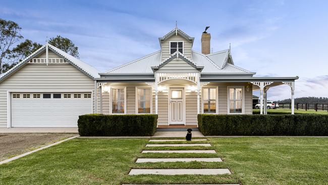 The 178ha Pine Hill dairy block includes this stunning home.