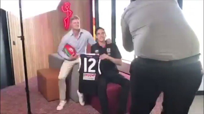 Max King is the new No.12 at St Kilda