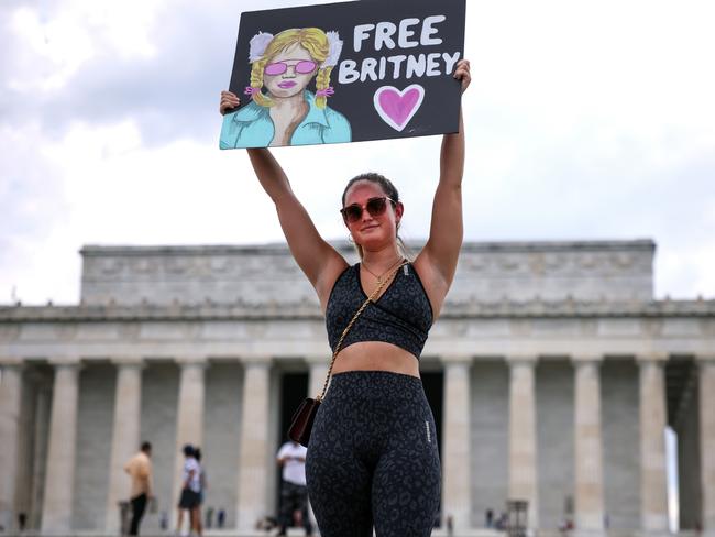 Britney Spears has fierce public support in a bid to regain control over her life. Picture: Getty Images
