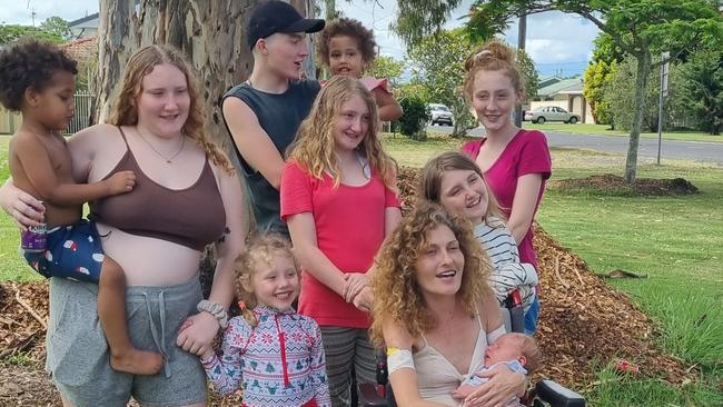 Cancer steals young mum away from eight children