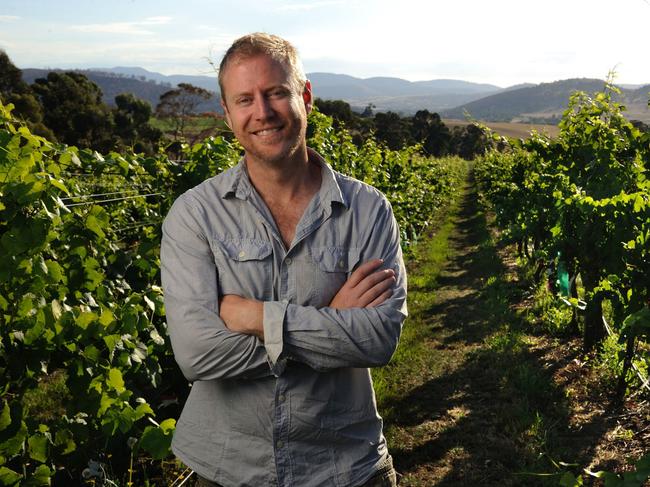 Tolpuddle winemaker Adam Wadewitz. For TasWeekend. Picture: Supplied