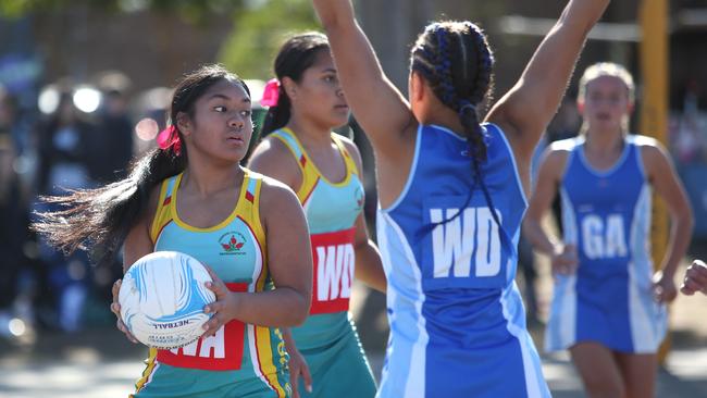 Malava Palamo plays for Liverpool City 15's against Camden on Saturday, 7th July 2018 at Woodward Park in Liverpool. (AAP Image / Robert Pozo).