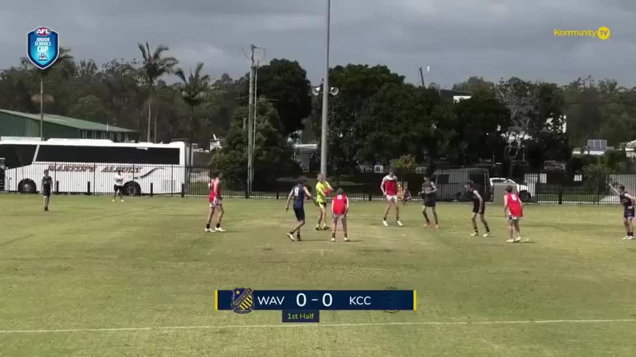 Replay: Waverley College v Kildare College (Boys Div 1) 2024 AFL NSW/ACT Junior   Schools Cup State finals