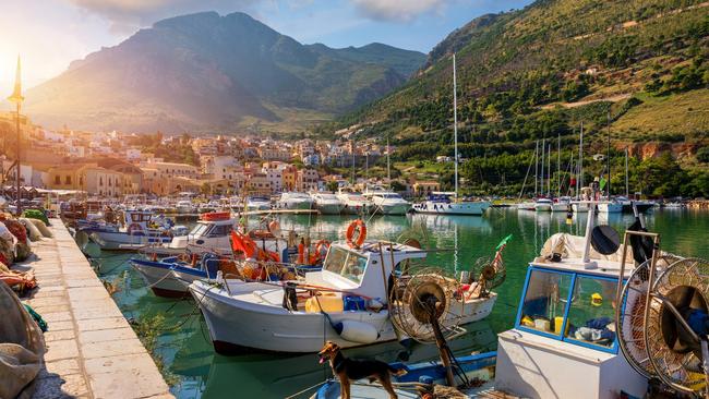 Castellammare del Golfo in Trapani, Sicily.