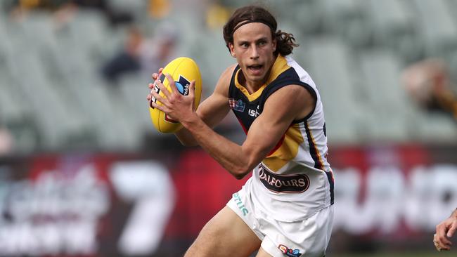 Defender Will Hamill looks confident at AFL level. Picture: Sarah Reed