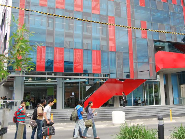 George Swinburne building in which the Swinburne Psychology clinic is situated. Swinburne University.