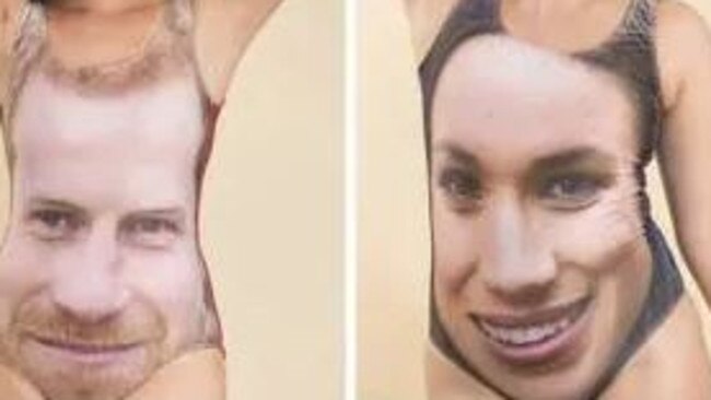 The swimsuit in question is on the left.
