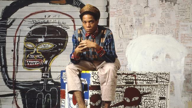 The late Jean-Michel Basquiat, whose work will be in the HOTA Gallery.