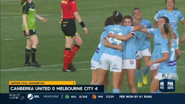 City tops A league women with win over Canberra