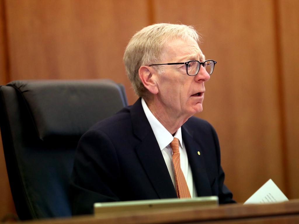 Commissioner Kenneth Hayne singled out NAB. Picture: David Geraghty/The Australian