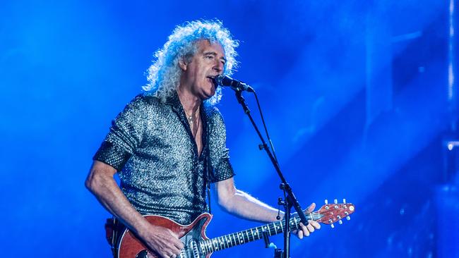 Brian May has revealed that he suffered from a stroke. Picture: Jake Nowakowski