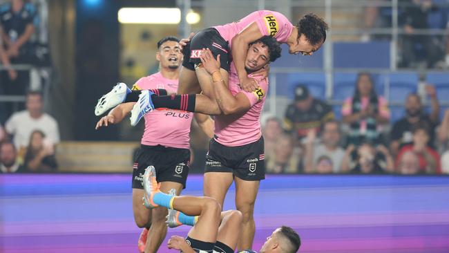 The Panthers struggled in the first half, but still managed to walk away with the two-points. Picture: Getty Images.