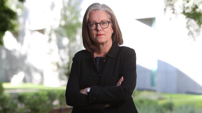 ASIC deputy chair Karen Chester at Parliament House in Canberra. Picture: Kym Smith