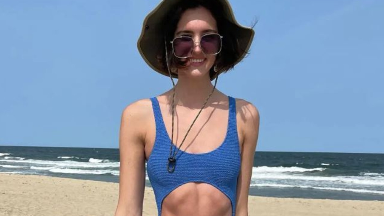 Model influencer Elizabeth Seibert, 22, is defending her unusual daily diet — one that she insists was recommended to her by ‘numerous professionals’. Picture: liz.seibert/Instagram