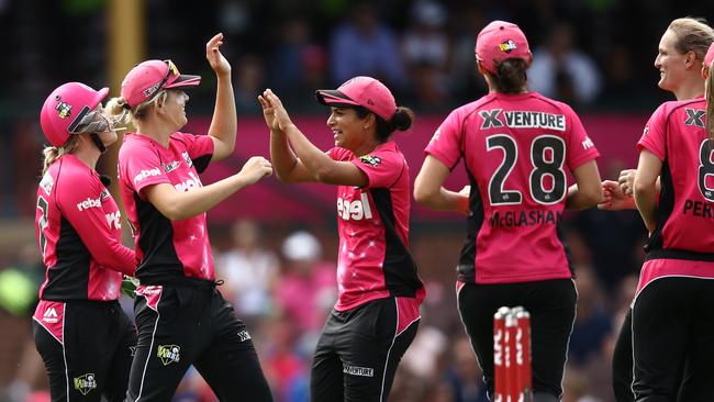 Sydney Sixers went down in the inaugural final to Sydney Thunder. Can they go one better in WBBL02? Picture: Tim Hunter.