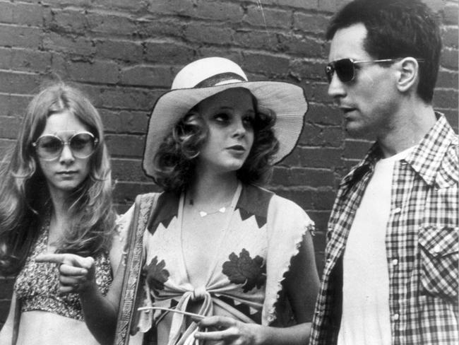 Jodie Foster and Robert De Niro in Taxi Driver.