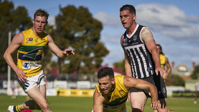 Rockliff in the SANFL before he suffered the dual knee injury. Picture: MATT LOXTON