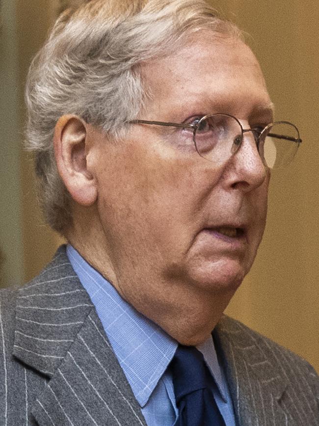 Senate Majority Leader Mitch McConnell. Picture: AP