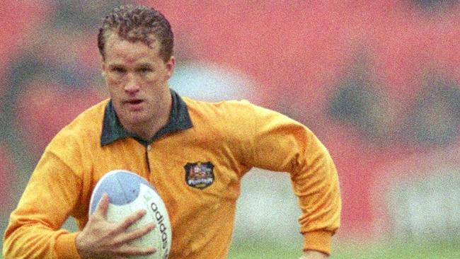 Michael Lynagh was a key member of the Wallabies’ World Cup-winning team in 1991. Picture: AFP