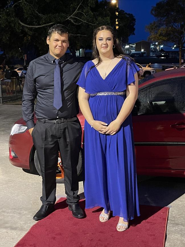 James Connolly and Brianna arrive at the formal.