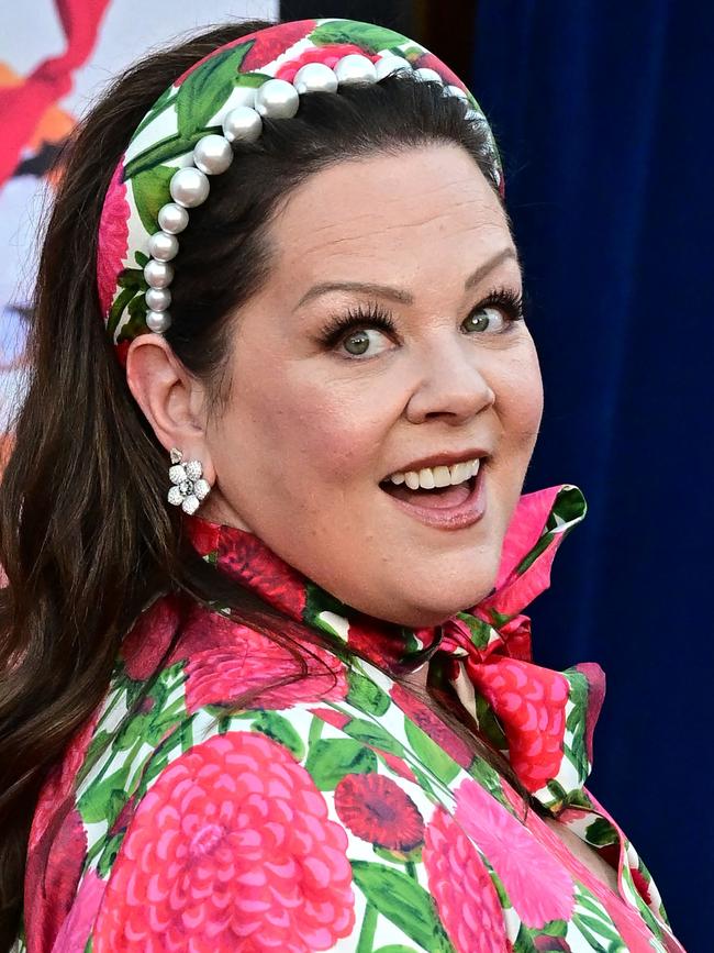 Funny lady Melissa McCarthy’s lack of chat was “disappointing” to Beau Ryan. Picture: AFP