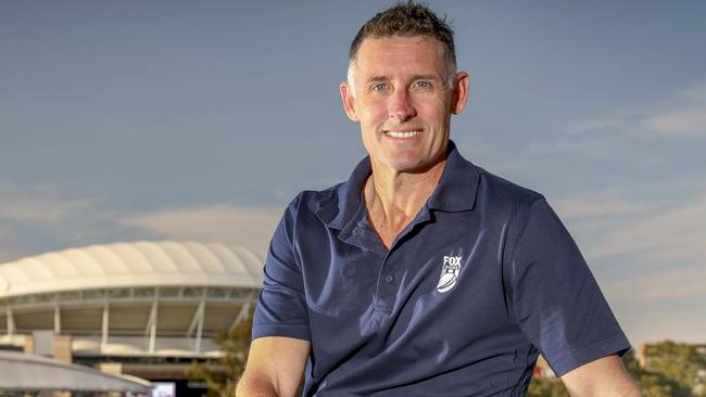 Former Australian cricketer Mike Hussey in Adelaide. Picture: Dean Martin